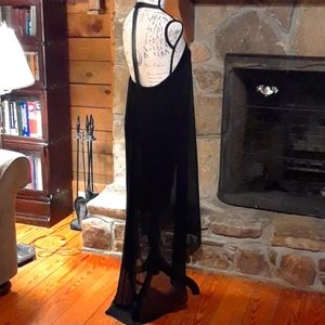 Alice + Olivia dress leather detail